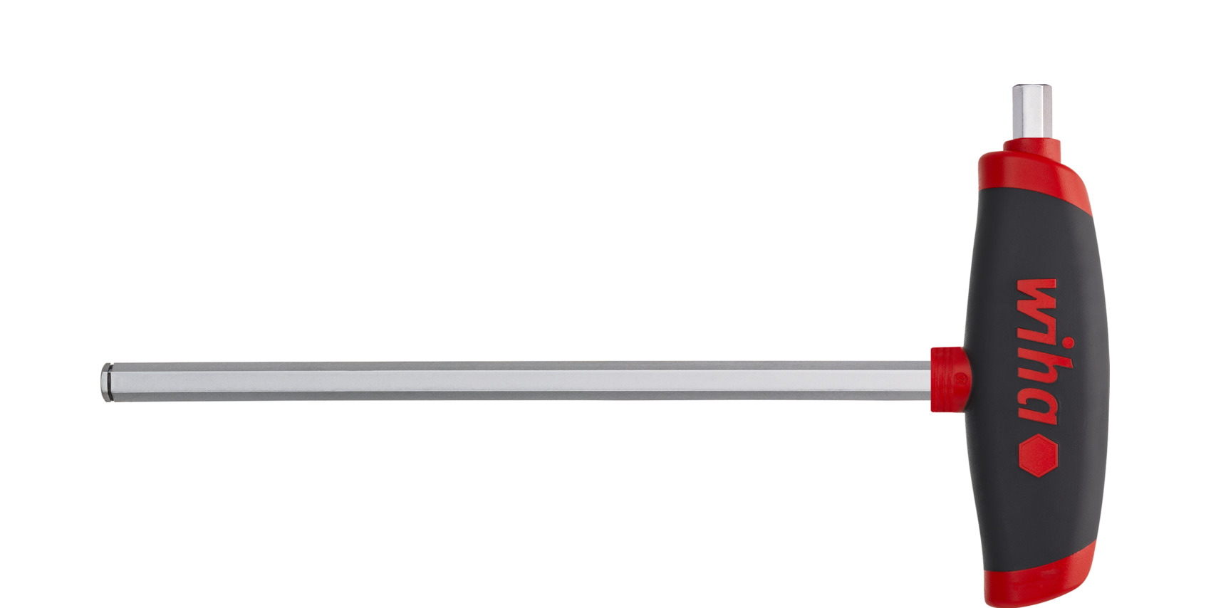 Stiftschlüssel mit Quergriff ComfortGrip Sechskant MagicRing® mit  Seitenabtrieb, mattverchromt 3,0 mm (45440), Innensechskant, Wiha  ComfortGrip, Stiftschlüssel